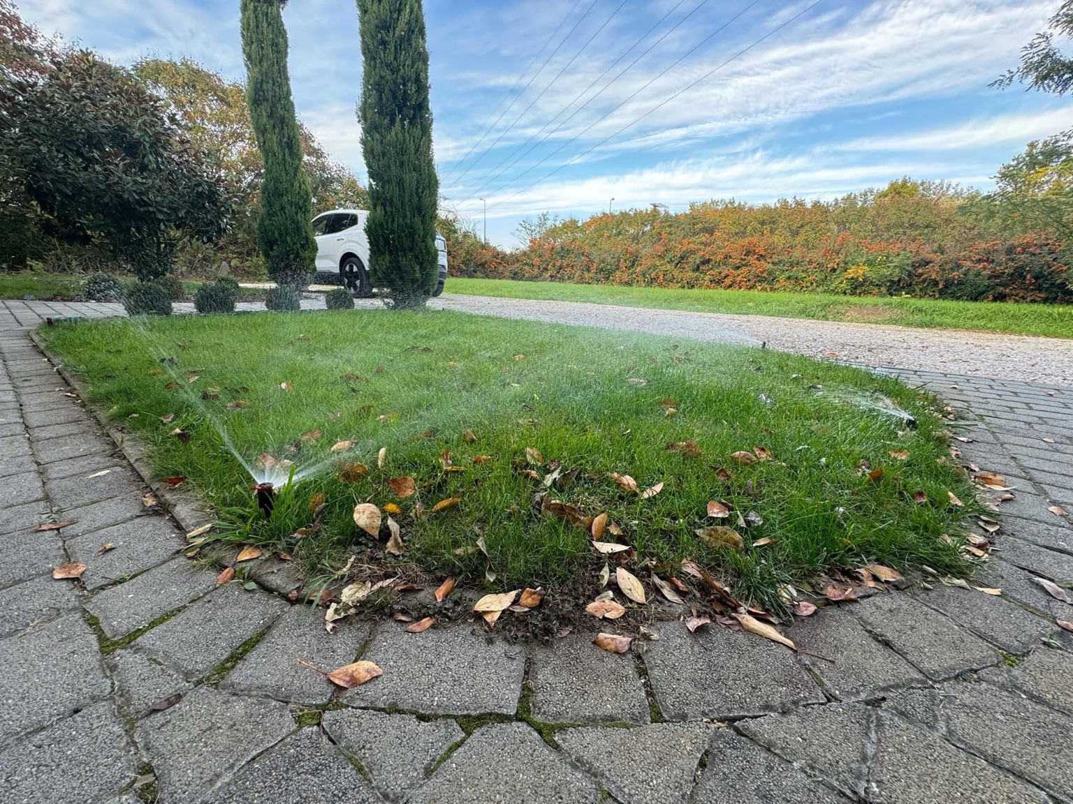 Szórófej beállítás